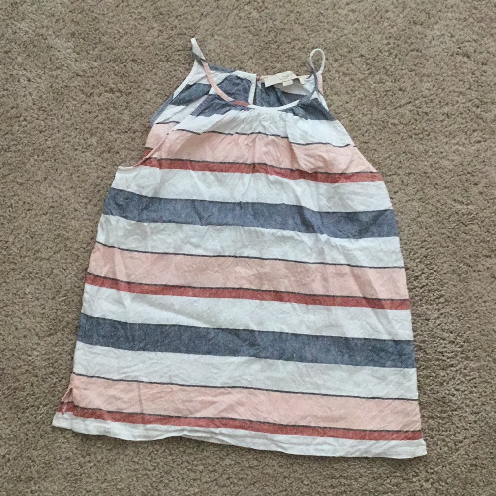 Loft striped tank top